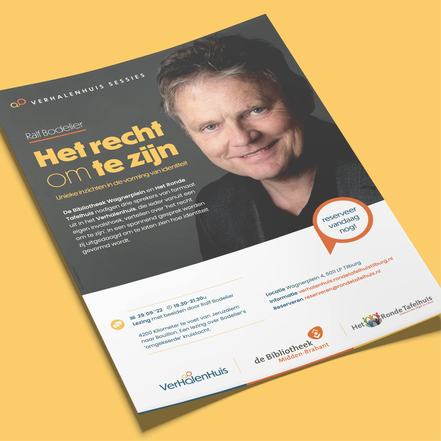 Recht om te zijn flyer