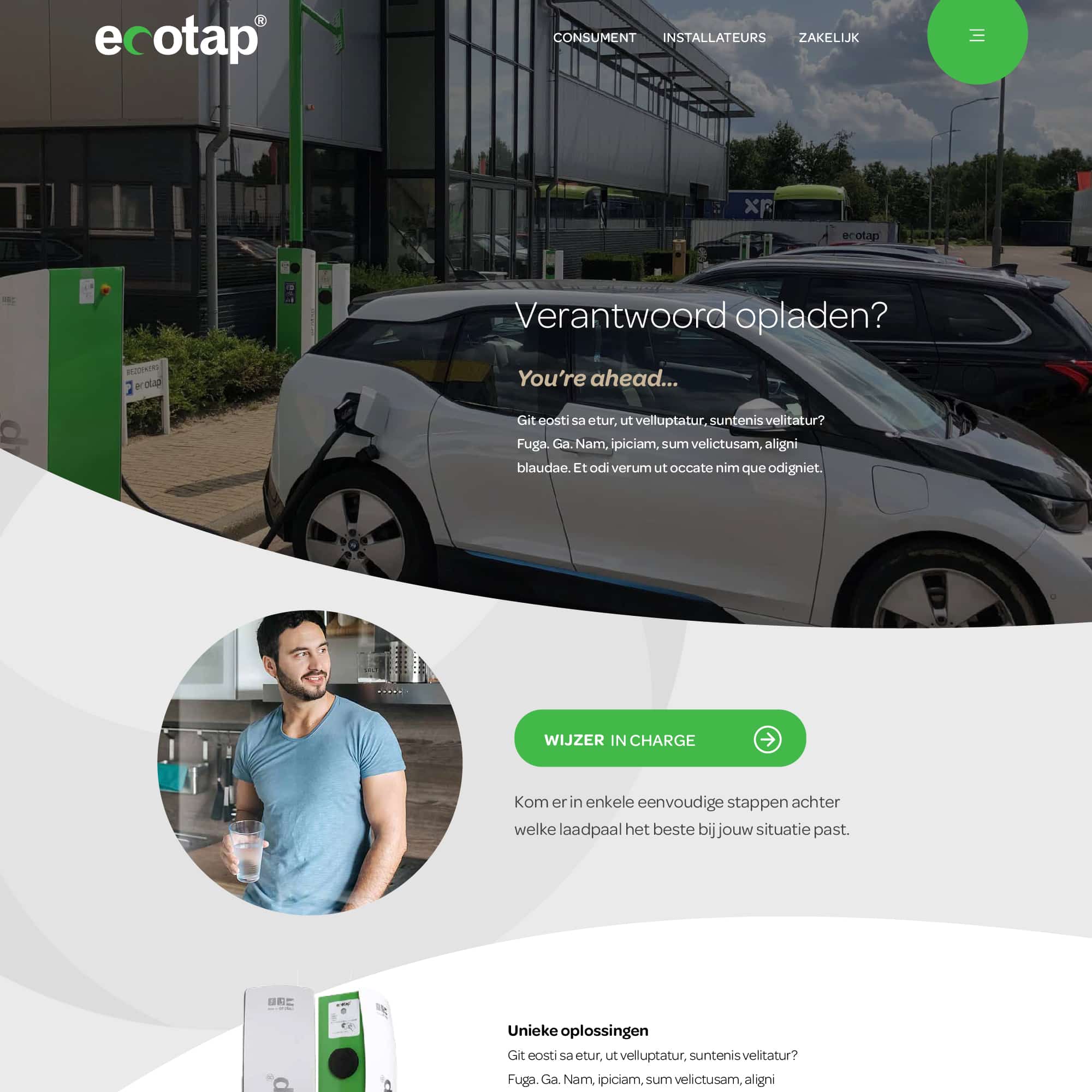 Ecotap webdesign