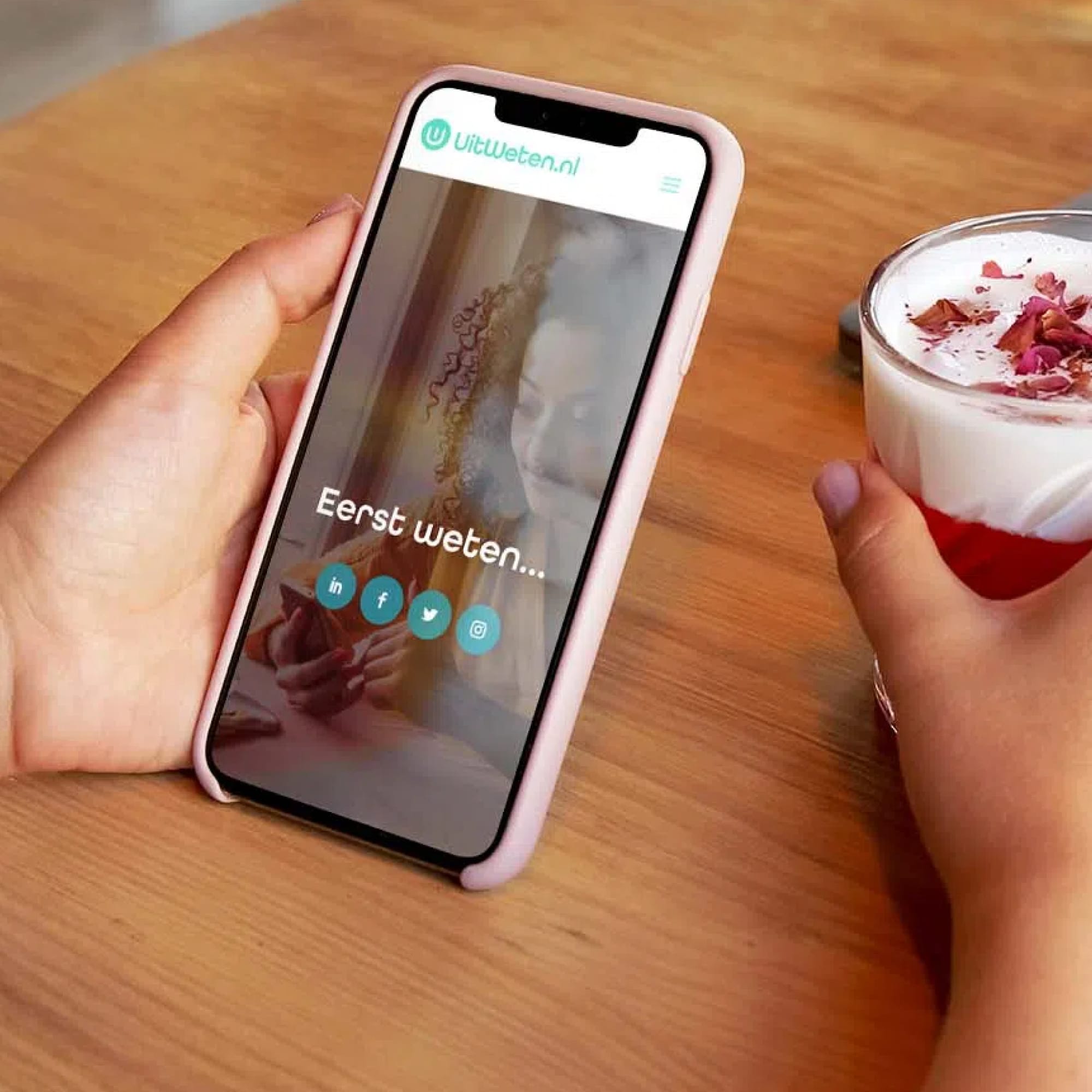 Uitweten visual identity