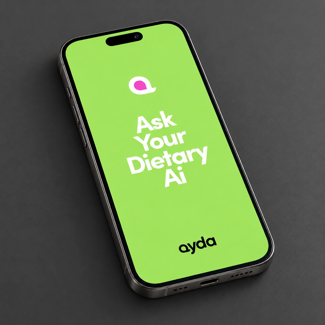 Ayda app Ayda app — Concept, ontwerp & realisatie