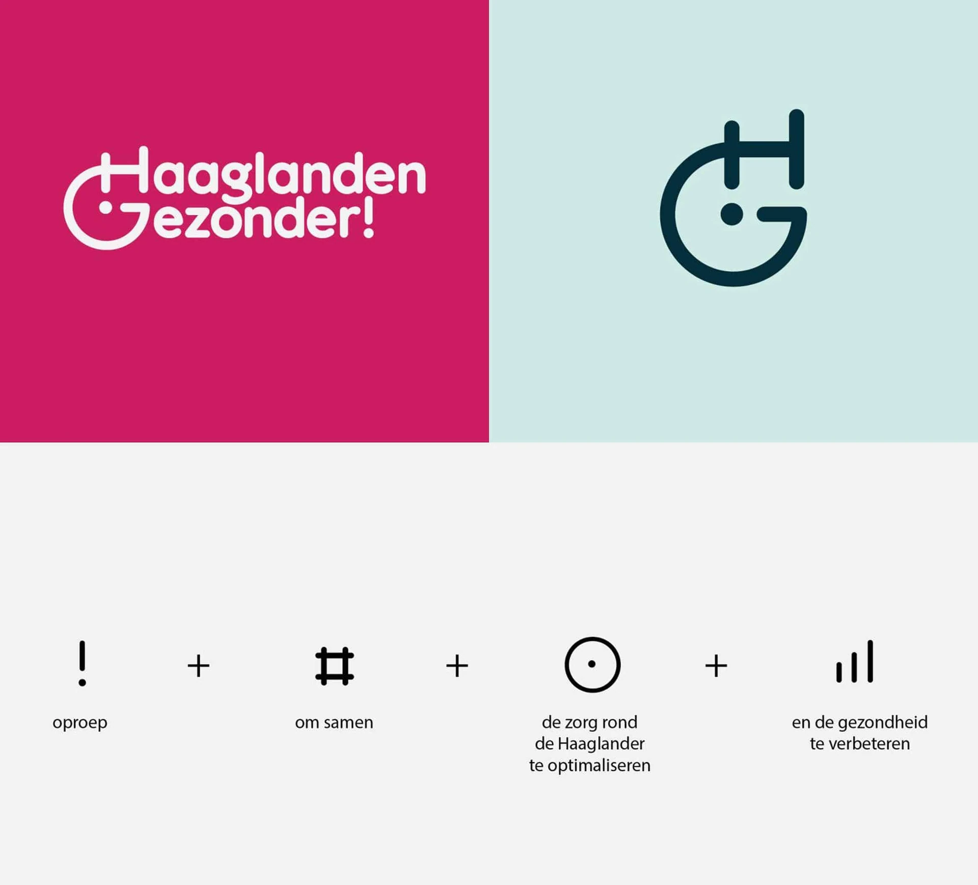 Haaglanden Gezonder — Visuele identiteit