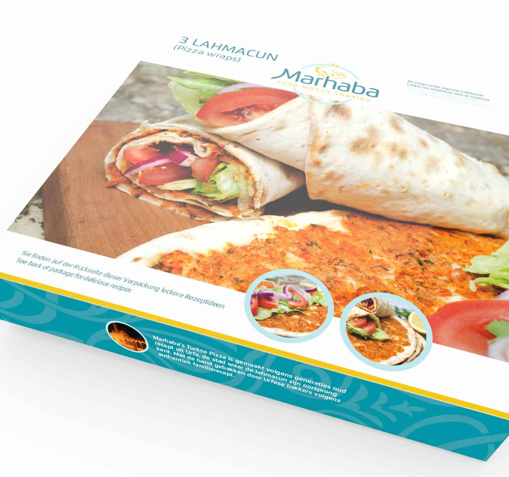 Marhaba Food — Brand identity & packaging