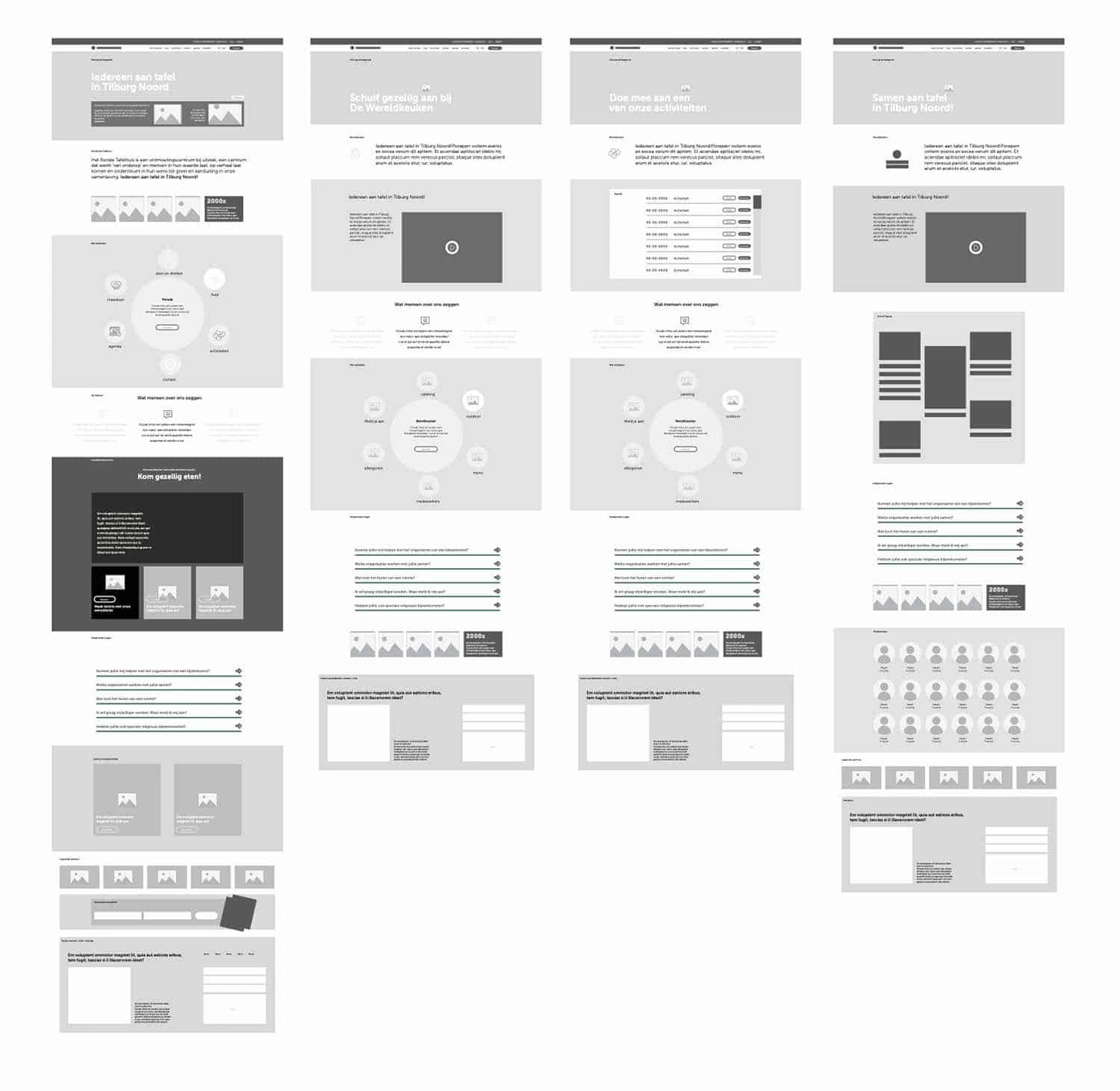 Ronde Tafelhuis — Brand identity & webdesign