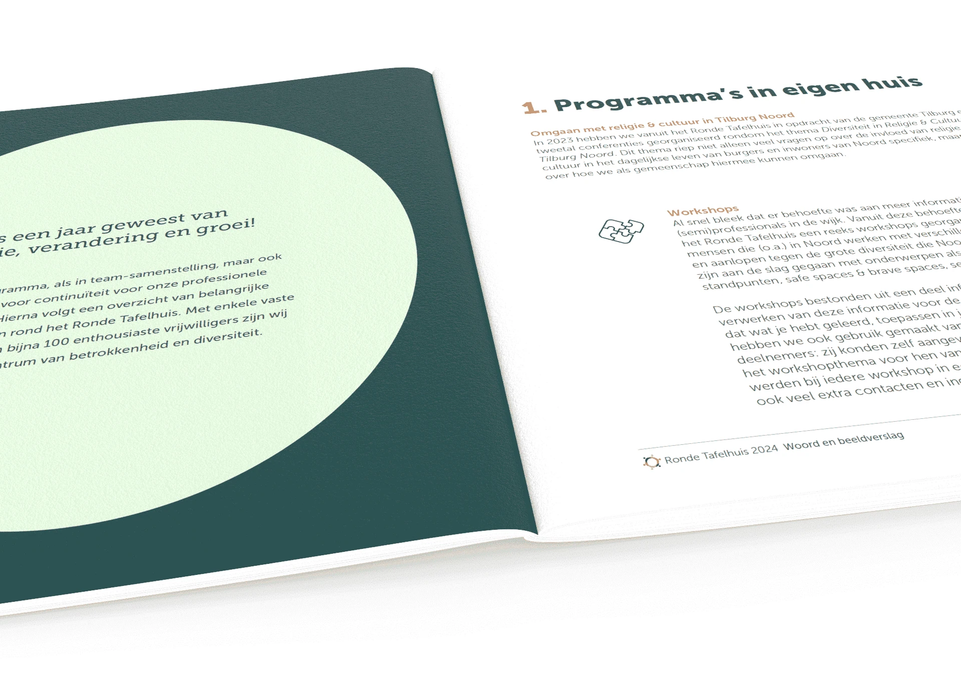 Ronde Tafelhuis — Brand identity & webdesign